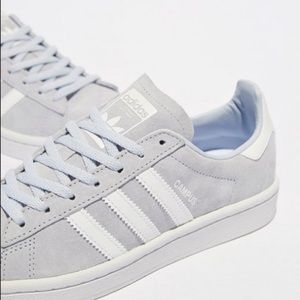 Blue Adidas Campus Suede Sneaker